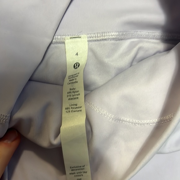 Lululemon lavender leggings - Picture 2 of 3